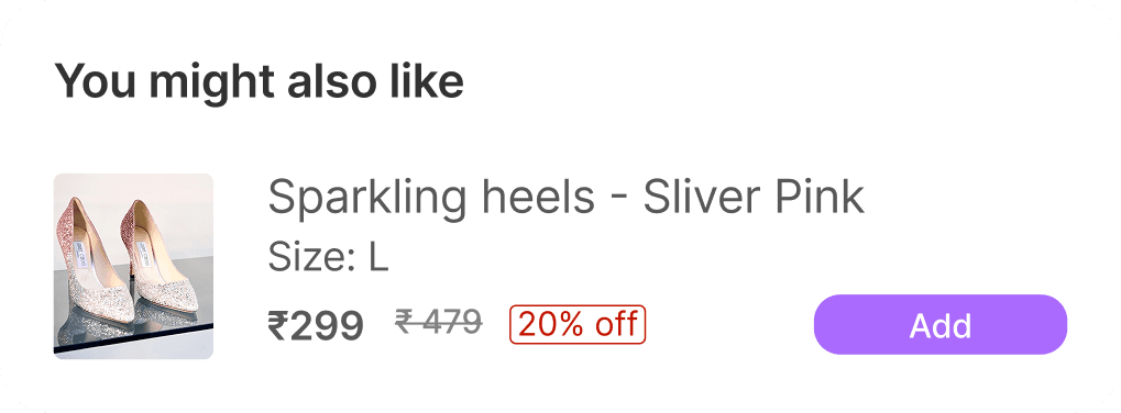 E-Commerce Widget